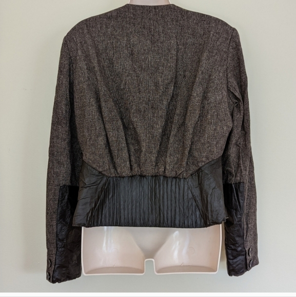Vintage PORTS 1961  jacket coat blazer brown women's designer size 14 - Picture 2 of 9